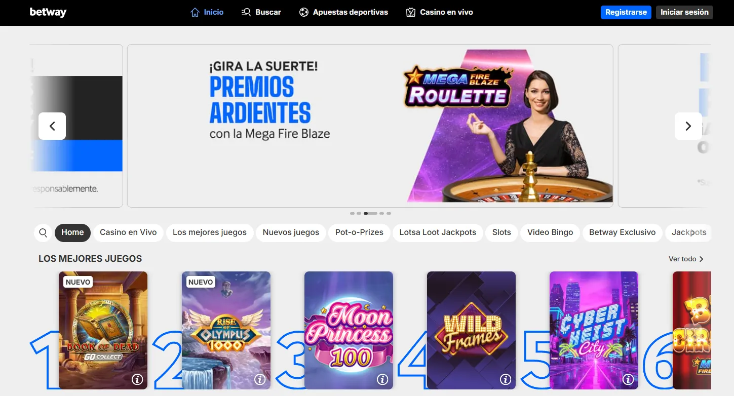 Betway – opciones de pago variadas