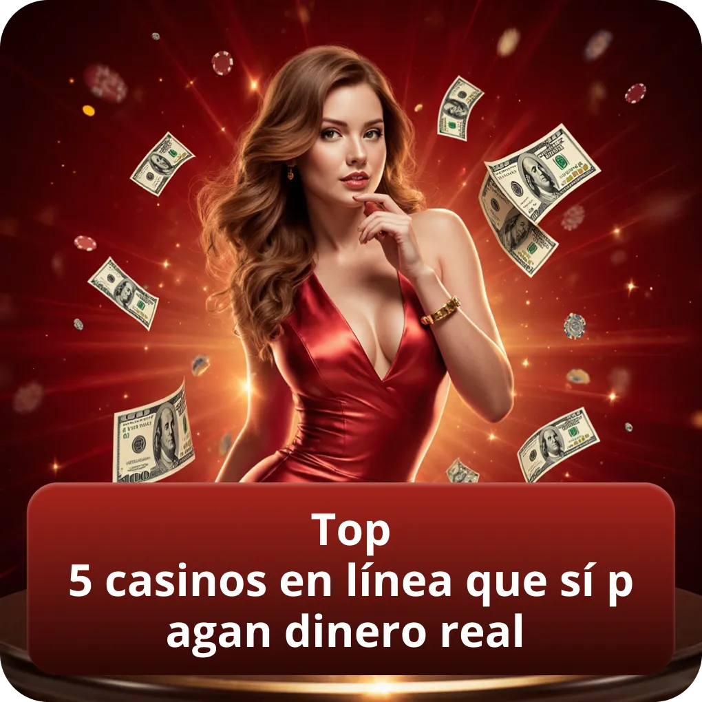 Top 5 casinos en línea que sí pagan dinero real